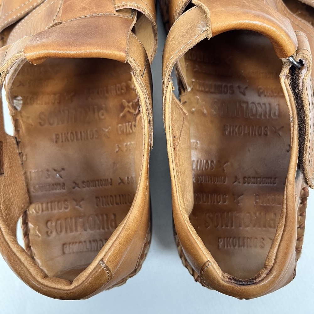 Pikolinos Tarifa 06J-5433 Classic Fishing Sandals Cuero Brown Size 42 (US 11) - Picture 6 of 7